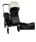 used Bugaboo Donkey 5 Stroller Mono, 2022, Misty White, Black