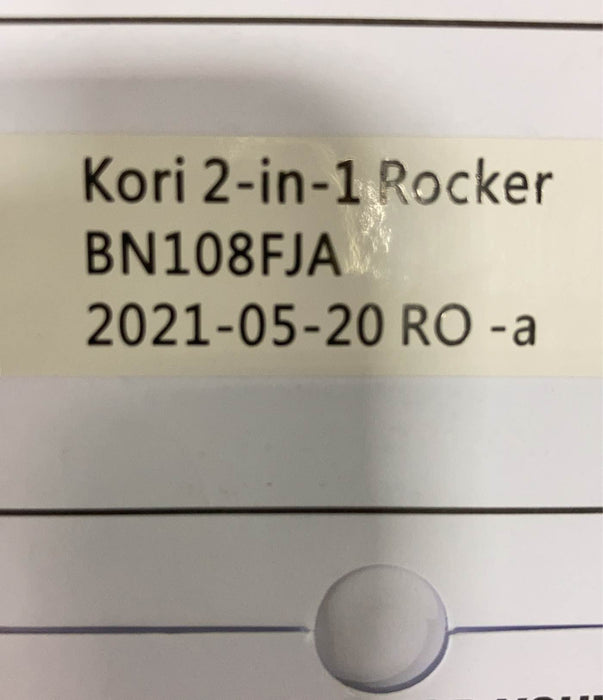 Shop Maxi-Cosi Kori 2-in-1 Rocker, Essential Graphite at GoodBuy Gear