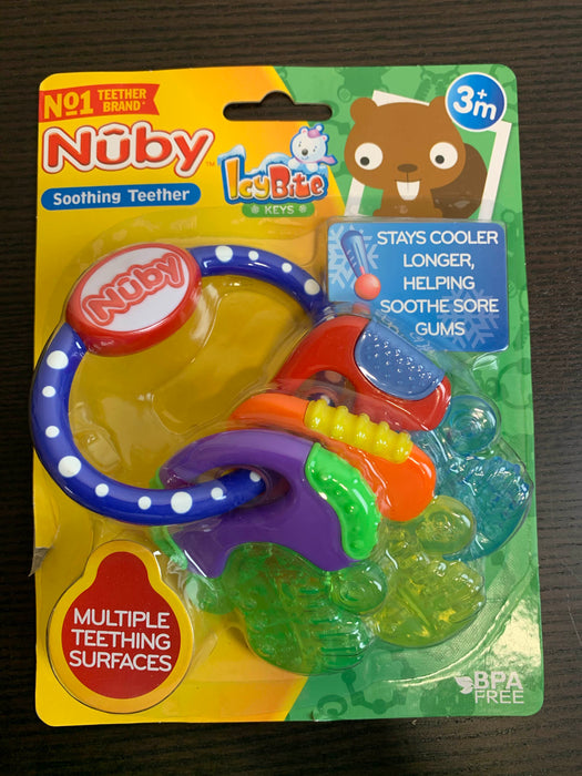 used Nuby Icy Bite Keys