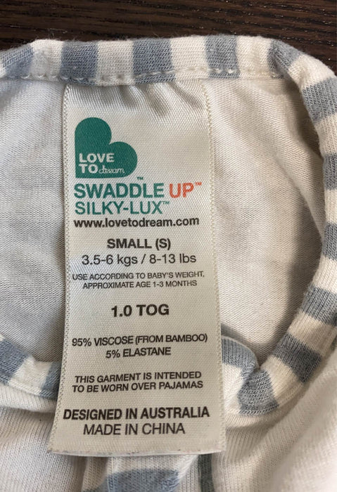 Shop Love To Dream Swaddle UP Silky-Lux 1.0 Sleep Sack, Small, Cream at GoodBuy Gear