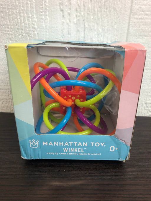 used Manhattan Toy Winkel Rattle And Sensory Teether Toy