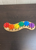 secondhand Melissa & Doug Rainbow Caterpillar