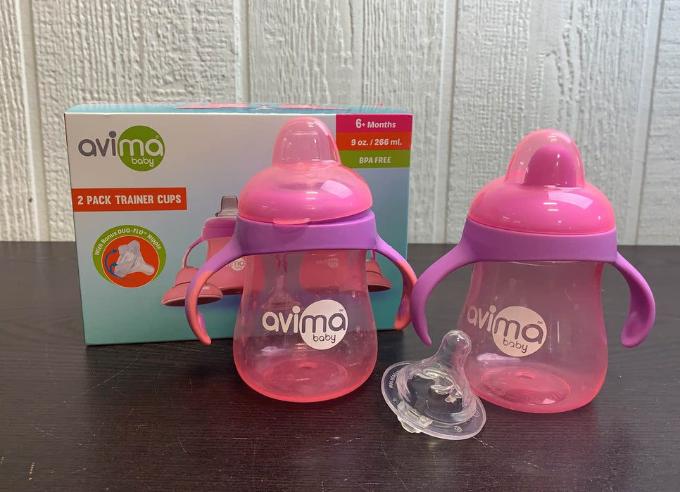 used Avima Baby Trainer Cups, 2 Pack