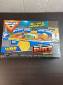 used Monster Jam Dirt Arena 24" Playset