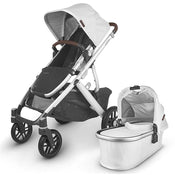 secondhand UPPAbaby VISTA V2 Stroller, 2021, Bryce (White Marl)