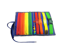 used Roll Up Sensory Busy Board