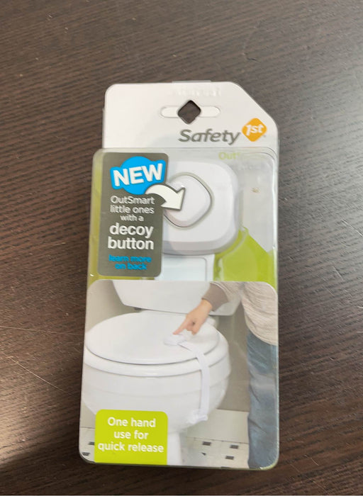 used Safety 1st Push Button Toilet Lock