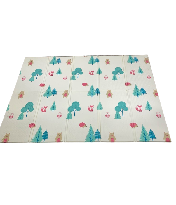 used JumpOff Jo Large Waterproof Foam Padded Playmat, Woodland