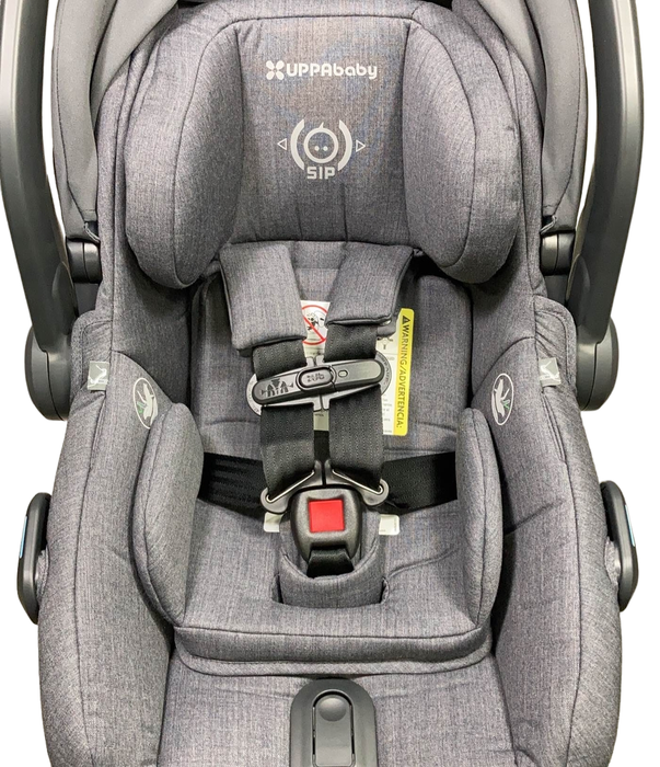 UPPAbaby MESA V2 Infant Car Seat, 2023, Greyson (Charcoal Melange Merino Wool)