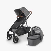 used UPPAbaby VISTA V2 Stroller, Greyson (Charcoal Melange), 2022