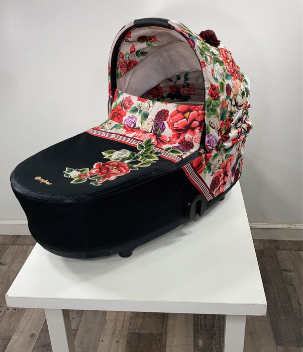Shop Cybex MIOS LUX Carry Cot, Beige Spring Blossom at GoodBuy Gear