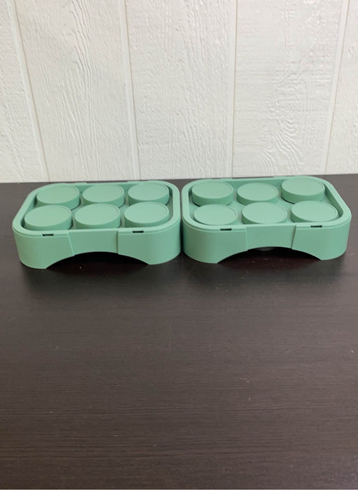 used Sagespoonfuls Glass Good Storage With Tray