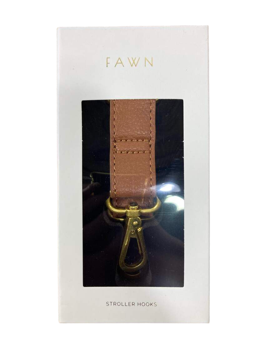Shop Fawn Design The Stroller Hooks, Brown at GoodBuy Gear