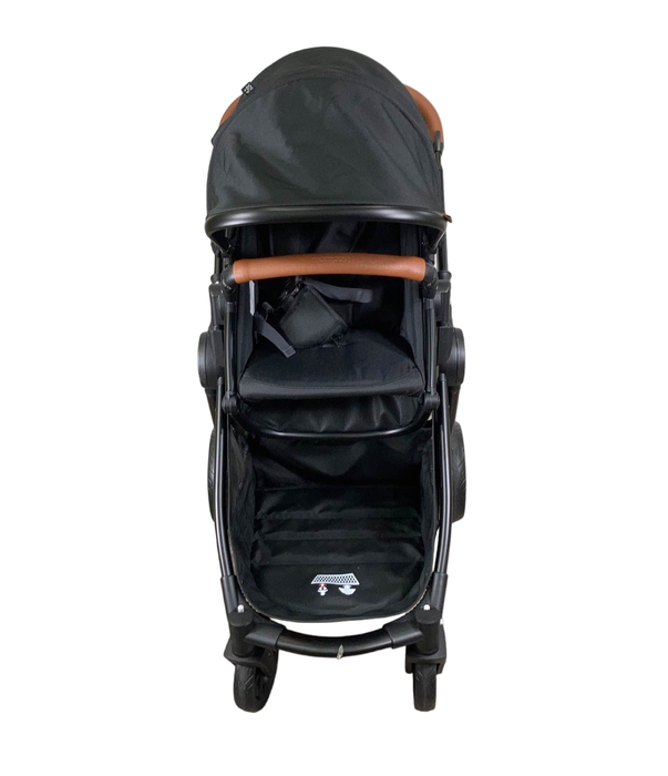 secondhand Mompush Ultimate 2 Baby Stroller, Black with Black Frame, 2023