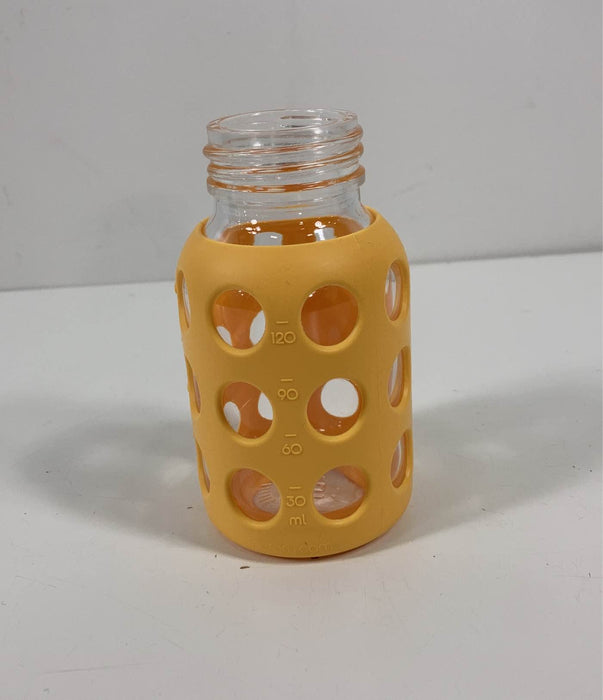 Shop Lifefactory Glass Bottle with Protective Sleeve, 4oz at GoodBuy Gear