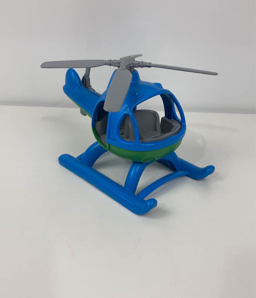 secondhand Green Toys Helicopter, Blue