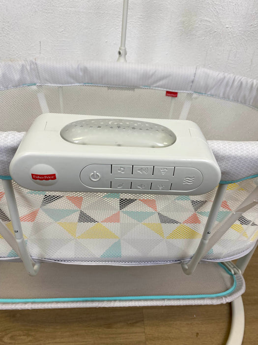 secondhand Fisher Price Soothing Motions Bassinet