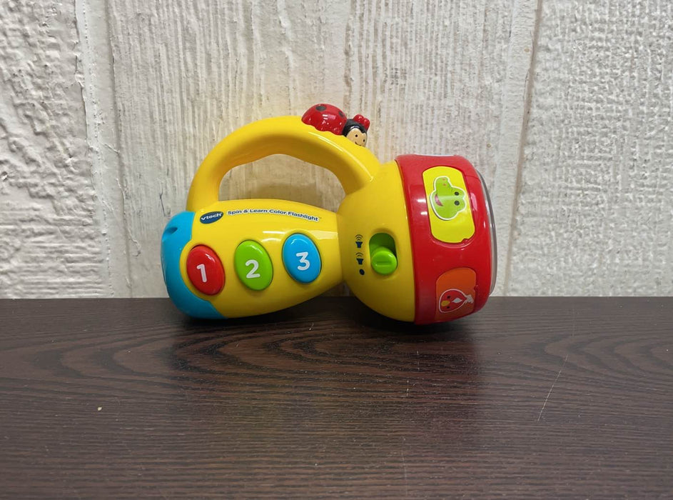 used VTech Spin & Learn Color Flashlight