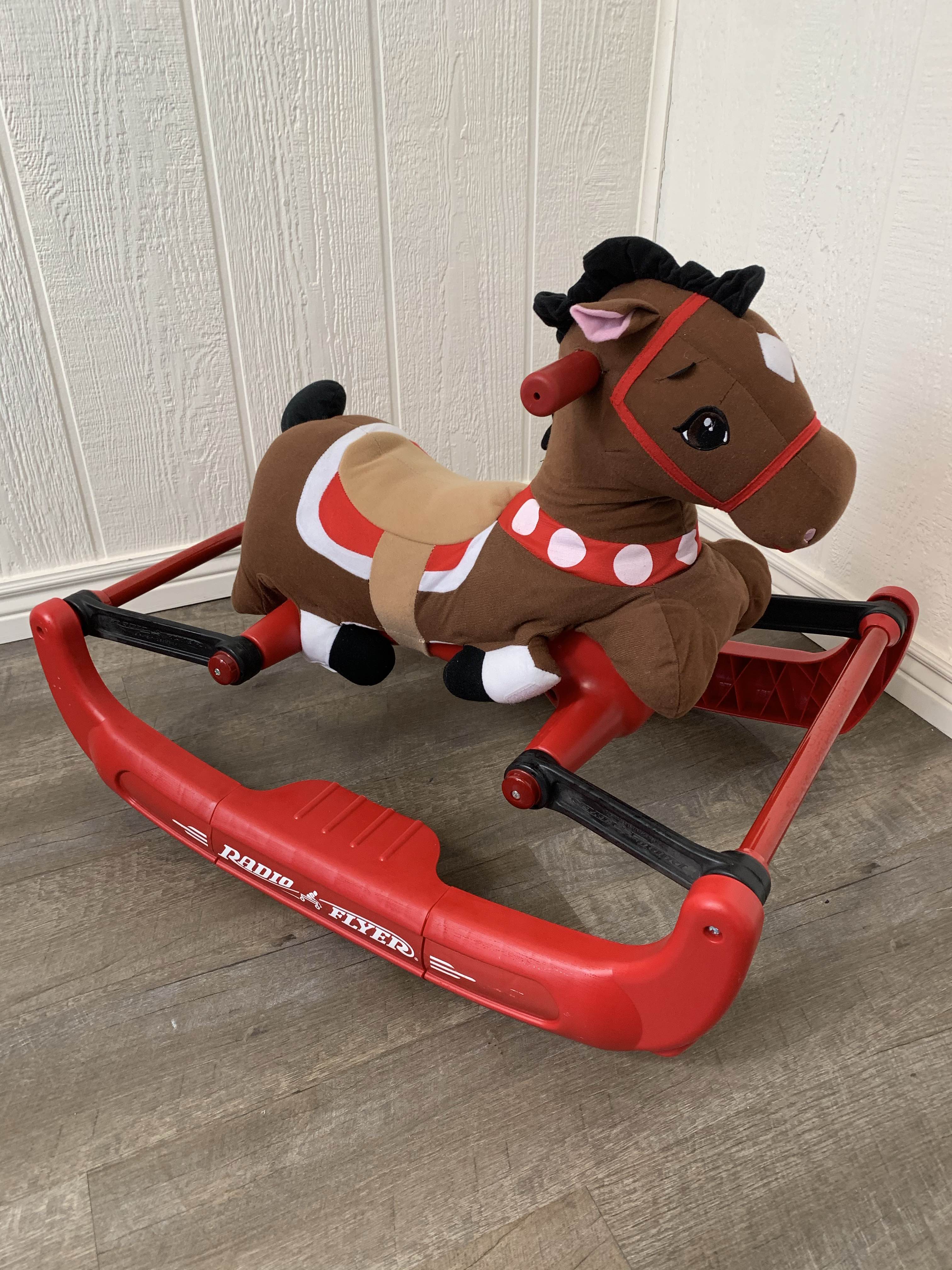 Radio flyer soft store rock and bounce pony