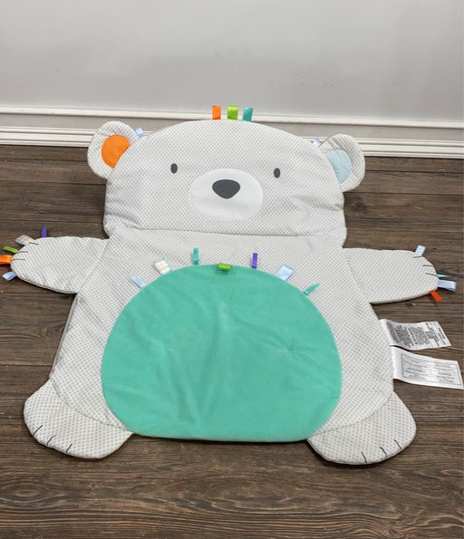 secondhand Bright Starts Tummy Time Prop & Play Mat, Polar Bear