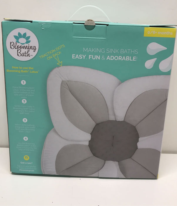 secondhand Blooming Bath Baby Bath Lotus, Grey/Dark Grey