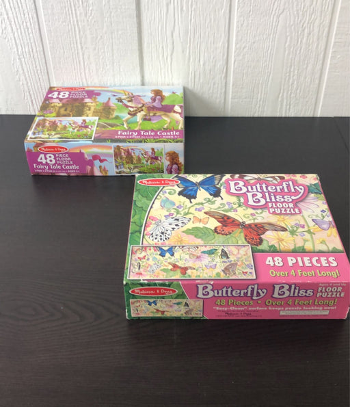 used Melissa & Doug Puzzle Bundle