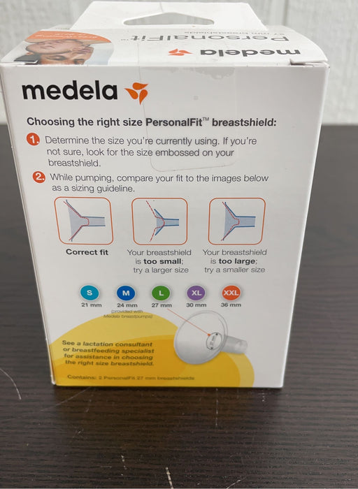 secondhand Medela PersonalFit Breast Shields