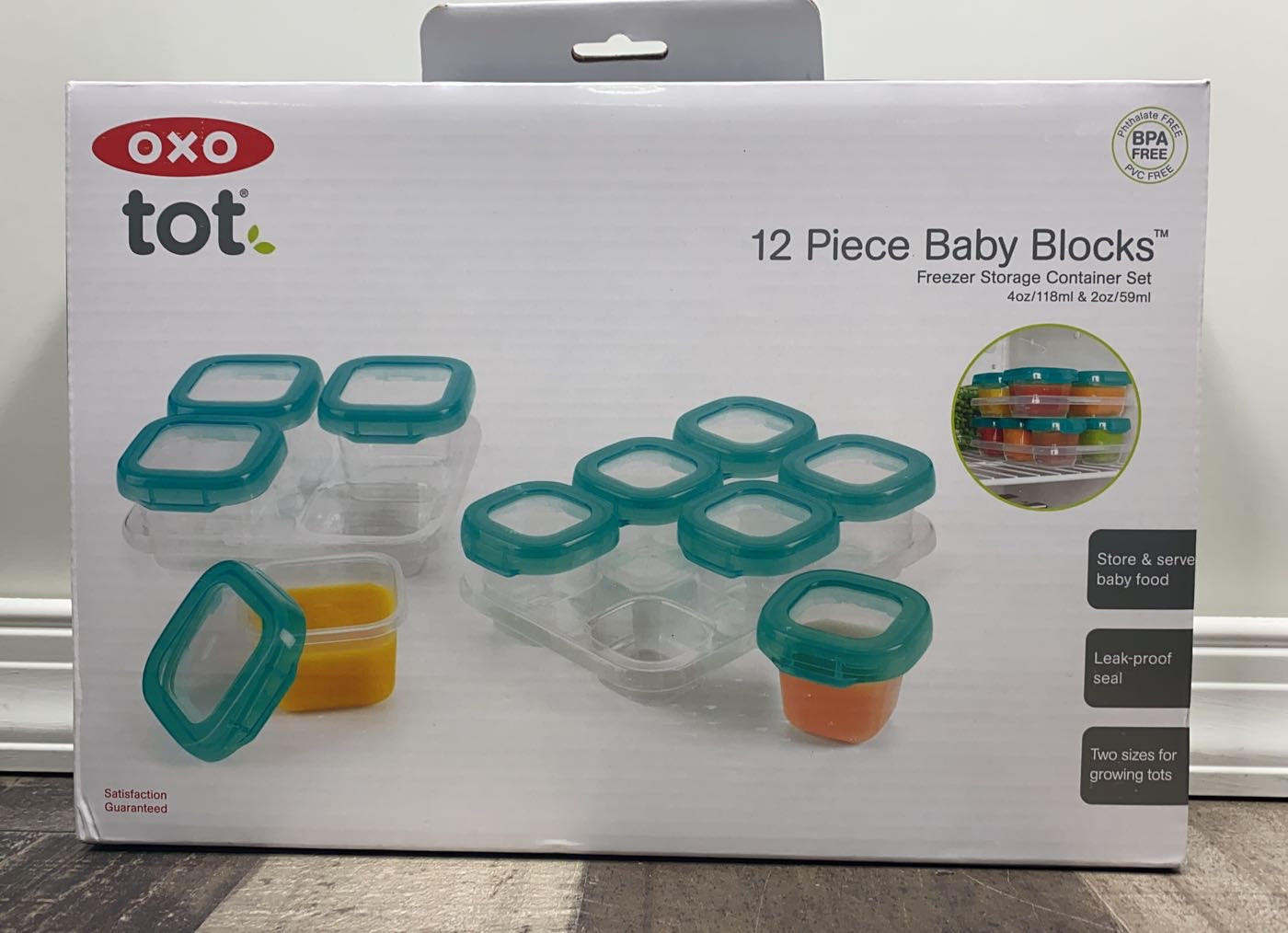 OXO Tot 12 Piece Baby Blocks Set