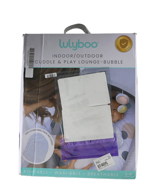 used Lulyboo Cuddle & Play Lounge, Bubble