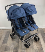 secondhand Zoe Twin+ XL2 Stroller, Luxe Navy Blue