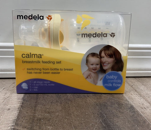 used Medela Calma Breast Milk Feeding Set, 8 Ounce