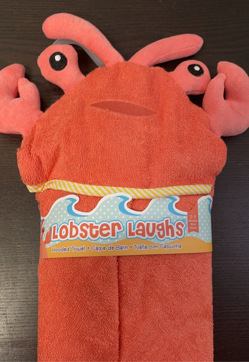 secondhand Baby Aspen Hooded Towel, Lobster