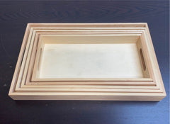 used Multicraft Imports Wooden Trays