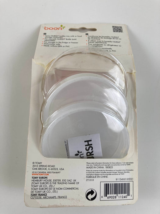 secondhand Boon Nursh Storage Lids 3-Pack