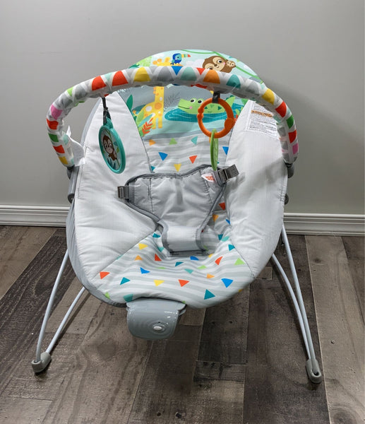 Bright starts safari store fun vibrating bouncer