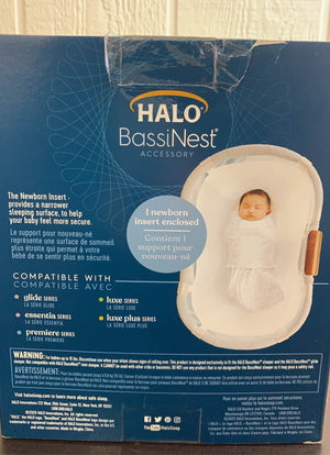 Halo bassinest newborn outlet insert weight limit