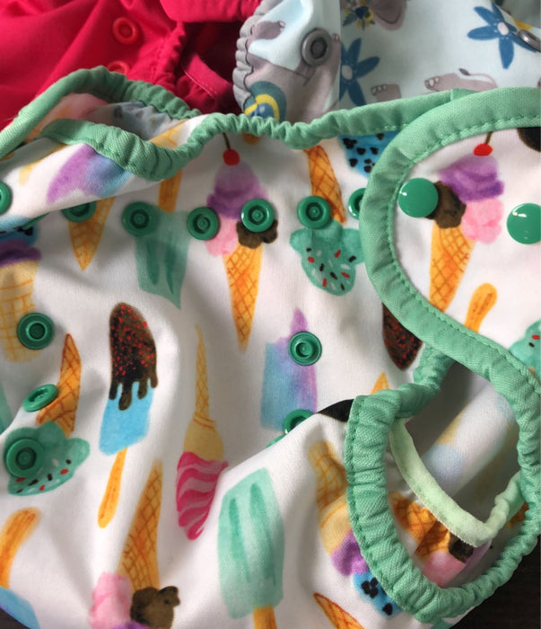 secondhand Thirsties All-In-One Diapers