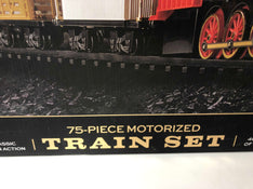 secondhand FAO Schwartz 75-Piece Motorized Train Set