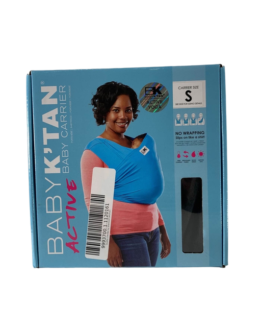 used Baby K'tan Baby Carrier, Small, Heather Black