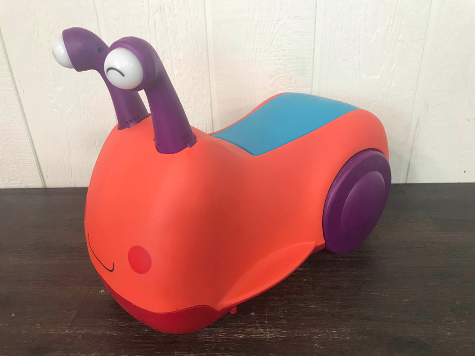 Shop B. Toys Buggly Wuggly (Snail Ride On) at GoodBuy Gear