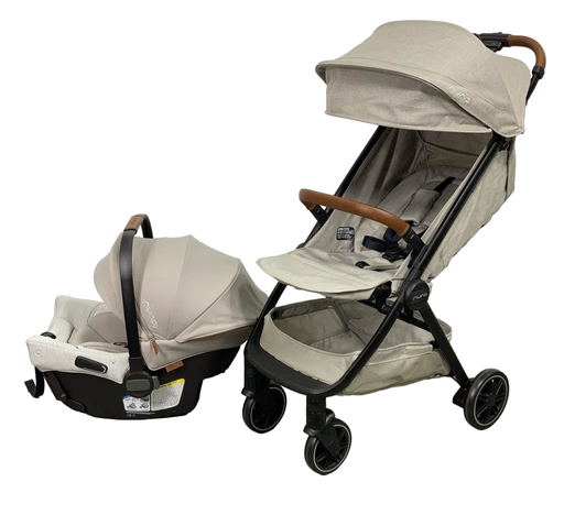 used Nuna TRVL + Pipa Urbn Travel System, 2022, Hazelwood