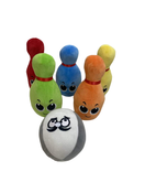 used Babyfirst Color Crew Plush Bowling Set