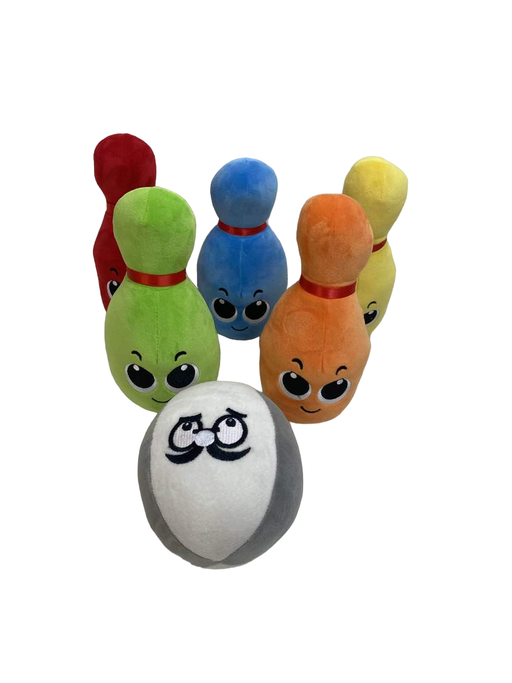 used Babyfirst Color Crew Plush Bowling Set