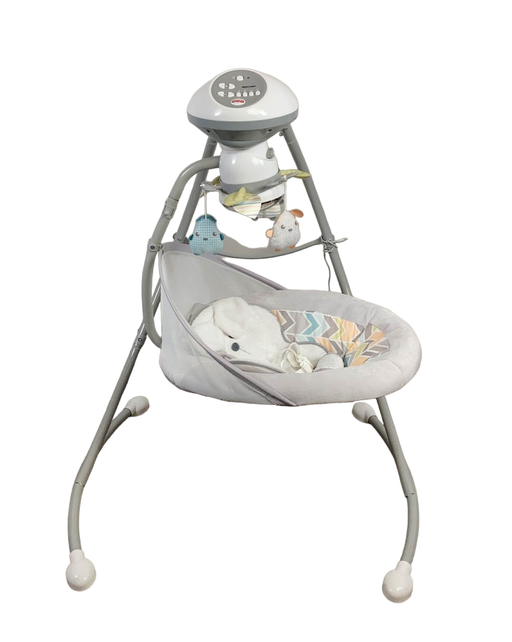 used Fisher Price Cradle 'n Swing, Peek-A-Boo Fox