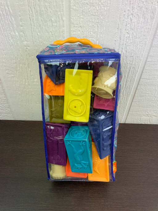 secondhand B. Toys One Two Squeeze Blocks