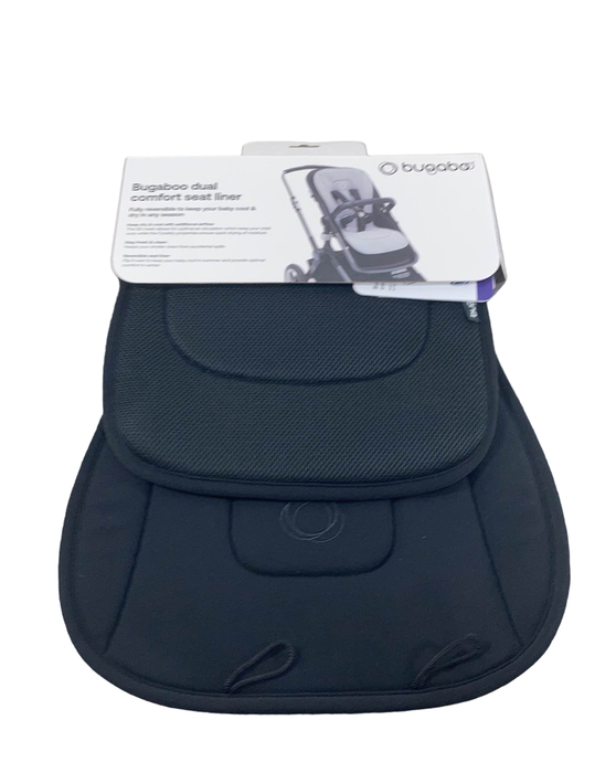 Shop Bugaboo Dual Comfort Seat Liner, Midnight Black at GoodBuy Gear
