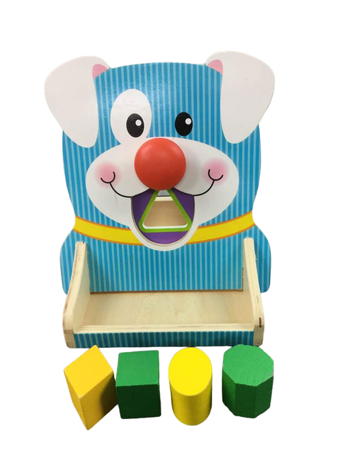 used Melissa & Doug First Play Spin And Feed Shape Sorter
