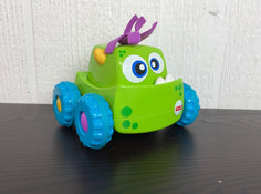 secondhand Fisher Price Press ‘N Go Monster Truck With Rolling Motion, Set of 2