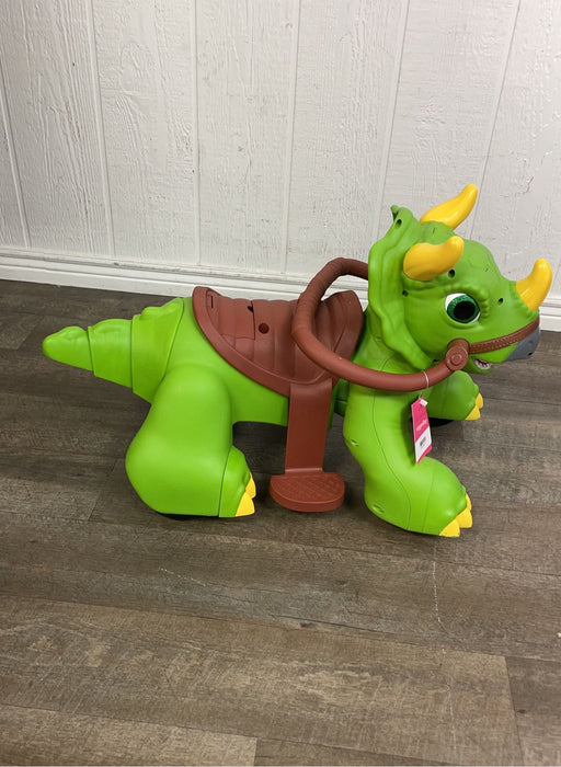 used Kid Trax Rideamals Dinosaur Ride-On Toy