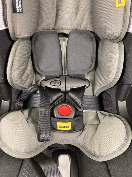 Doona Infant Car Seat & Stroller Combo, 2023, Nitro Black